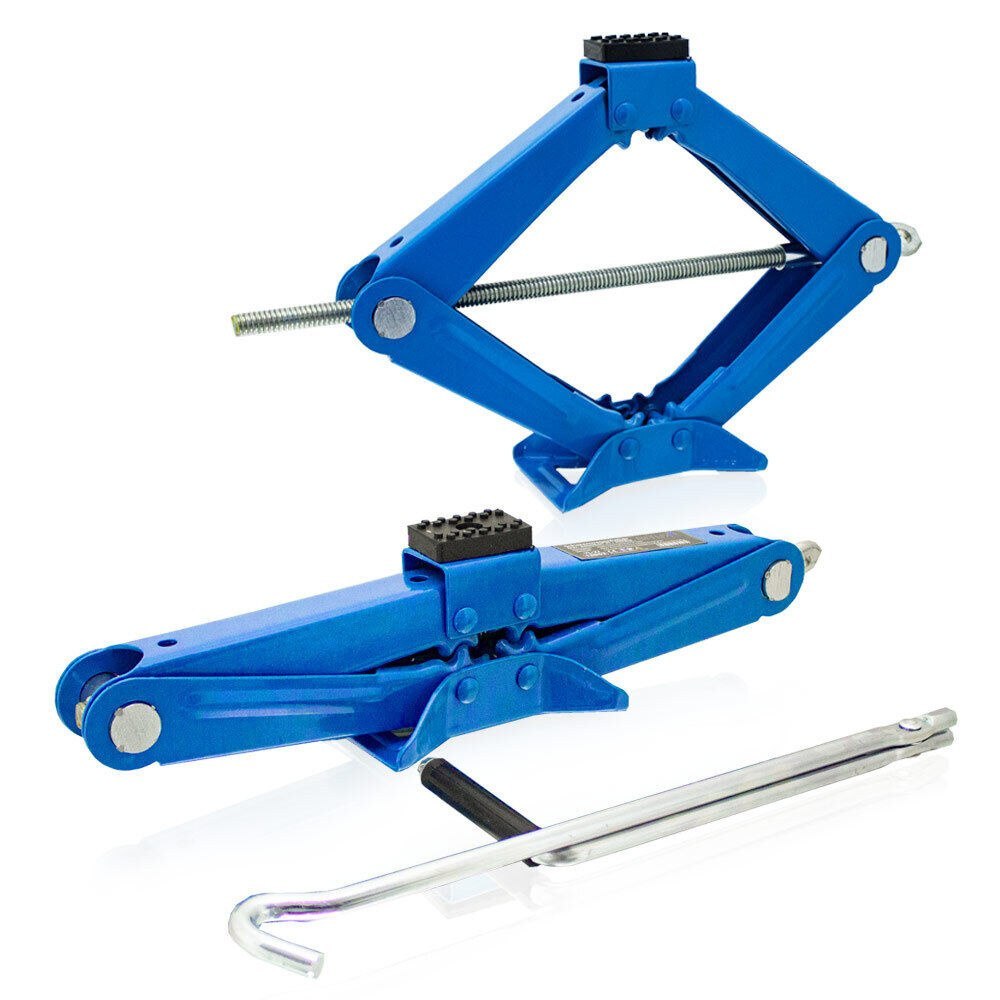 Trapézový zvedák automobilový hever do auta 2000kg BITUXX 38cm MS18863